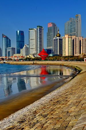 5.青岛、一个充满现代化气息的城市