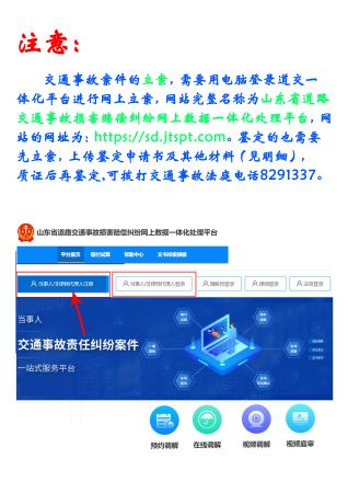 道交立案注意-新